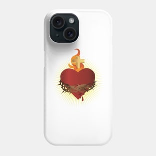 Sagrado corazón de Jesús Phone Case