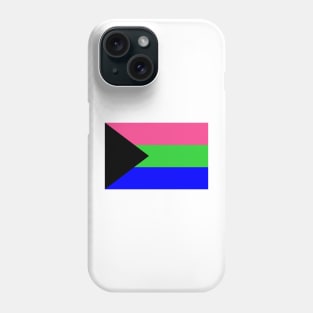 Demi-Polysexual Pride Flag Phone Case