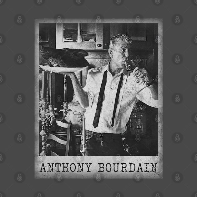 Anthony Bourdain by j.adevelyn