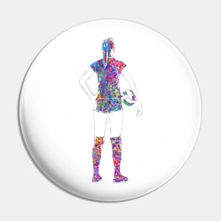 Female Volleyball player Pin