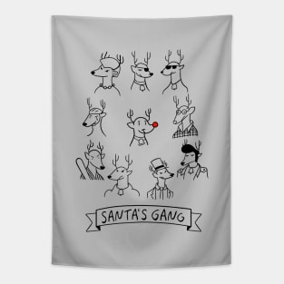 Santa's Gang Tapestry