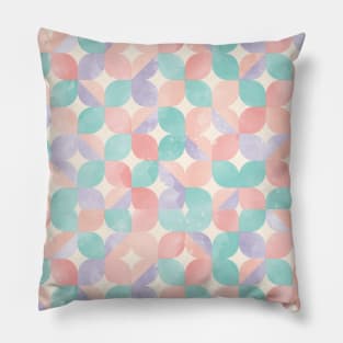 Pastel abstract sample pattern Pillow