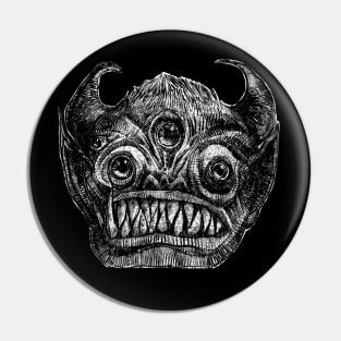 Into The Dark - The Face Pin