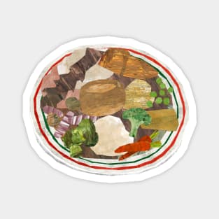 Christmas dinner Magnet