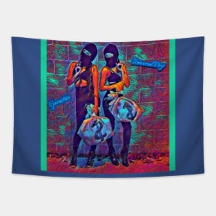 Goonette's Secure the Bag Tapestry