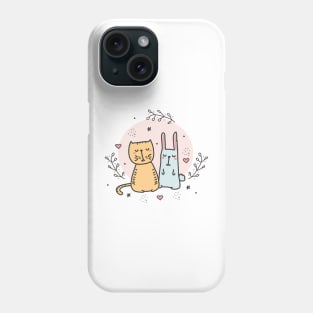 Cat Bunny Phone Case