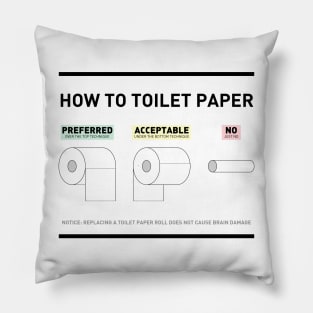 How To Toilet Paper Pillow