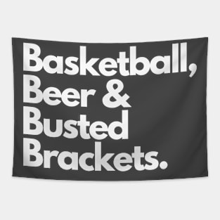 Busted Brackets Tapestry