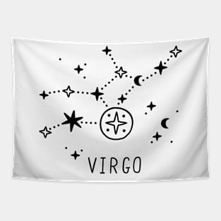 Virgo Astrology sign Tapestry