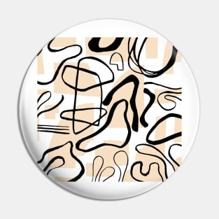 Abstract hand drawing sketch Pin