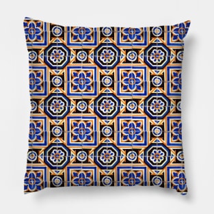 Azulejo — Portuguese tilework #13 Pillow