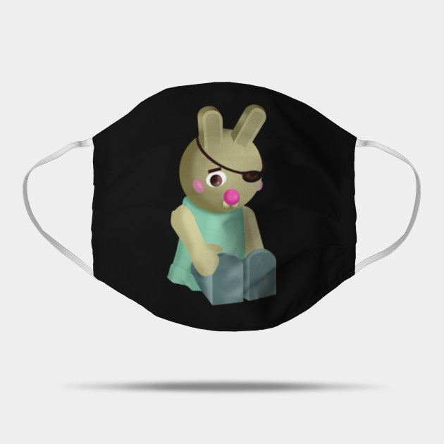 Piggy Roblox Bunny Piggy Roblox Mask Teepublic Uk - roblox bunny mask