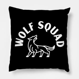 wolf squad Pillow