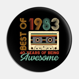 Best Of 1983 Limited Edition Birthday Pin