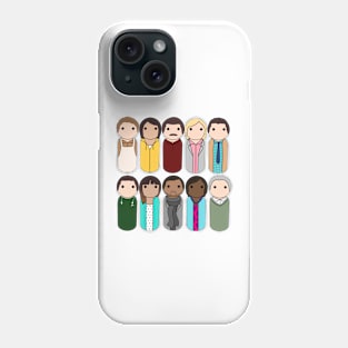 Parks Department Peg Doll Digital Art Phone Case