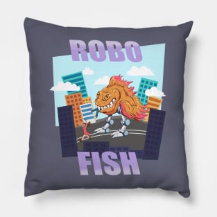 Robo Fish Pillow