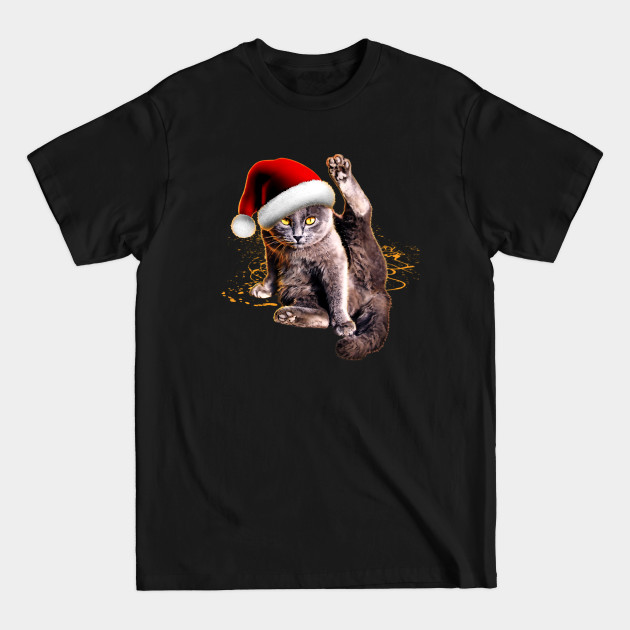 Disover Funny Christmas Cat - Christmas Cat - T-Shirt