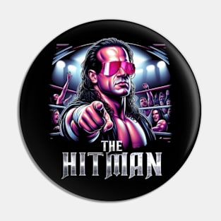 Sharpshooter Legacy: Bret 'The Hitman' Hart Tee Pin