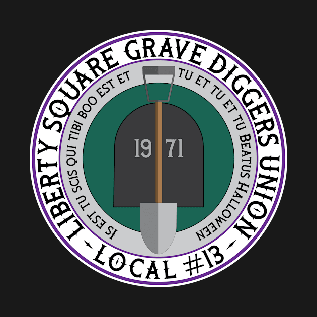 Grave Diggers Union - Haunted Mansion - Halloween by WearInTheWorld