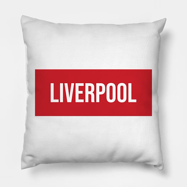 Liverpool #1 Pillow by GotchaFace
