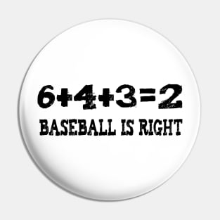 6+4+3=2 baseball is right Pin