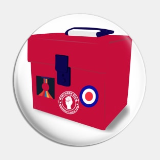 Northern Soul Flight Case Pin