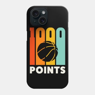 1000 Points Basketball Scorer High School Basketball Mom Phone Case