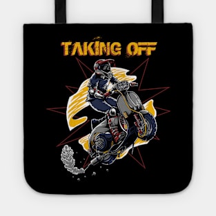 flying scooter Tote