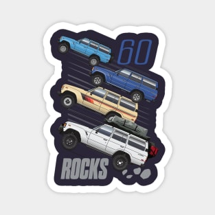 60 Rocks Magnet