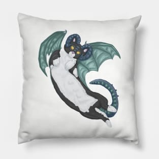 Dragon Kitty- Forbidden Tummy Rubs Pillow