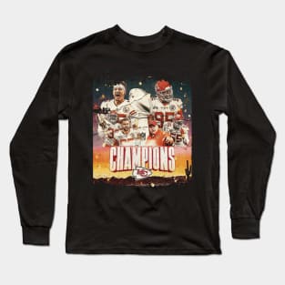 '47 Kansas City Chiefs Long Sleeve Tee Pregame Super Rival Tee