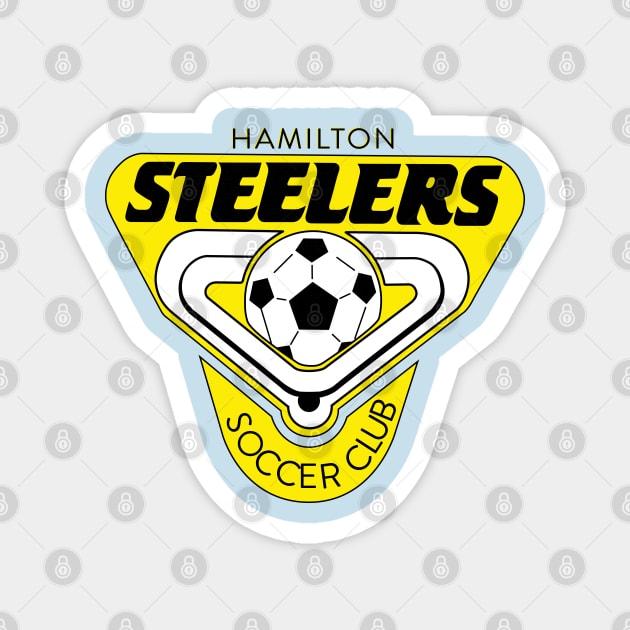 Defunct Hamilton Steelers Canadian Soccer 1992 Magnet by LocalZonly