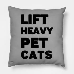 Lift Heavy Pet Cats Pillow