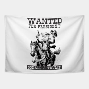 trump wanted cowboy T-Shirt Tapestry