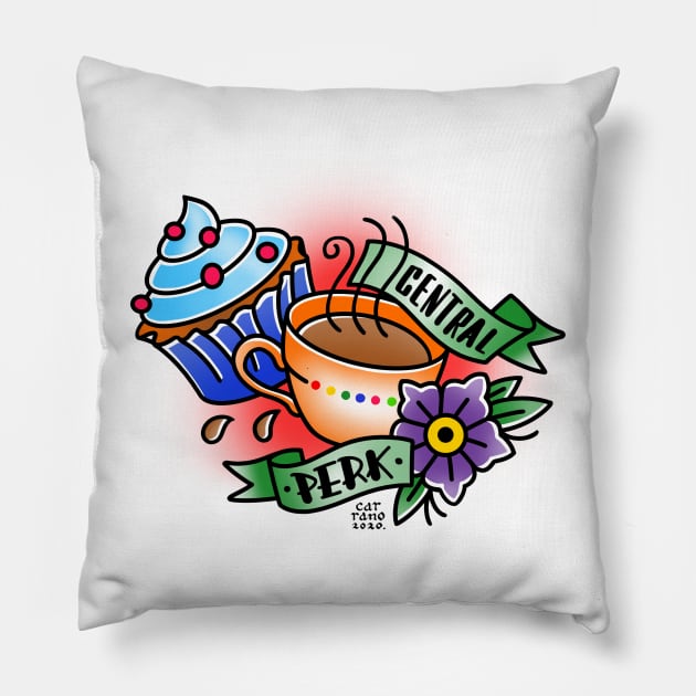 Central PERK Pillow by Mhaddie