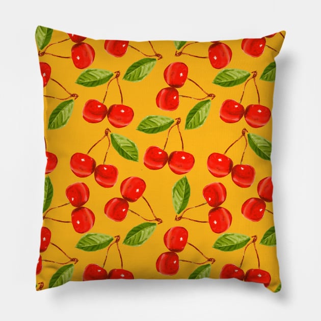 cute, rose, roses, nature, pattern, beautiful, flower, flowers, plant, floral, garden, spring, summer, botanical, nature lovers Pillow by Freid