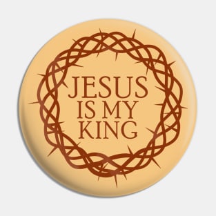 Jesus is My King Pin