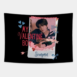 Seungmin My Valentine Boy Stray Kids Tapestry