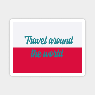 Travel Around the World - Poland Magnet