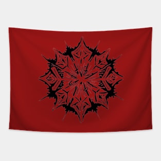 snowflakes pattern Tapestry