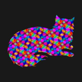 Dotty Rainbow Kitty T-Shirt