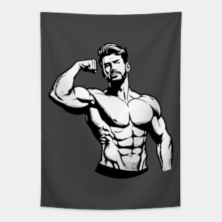 Fit Man Tapestry