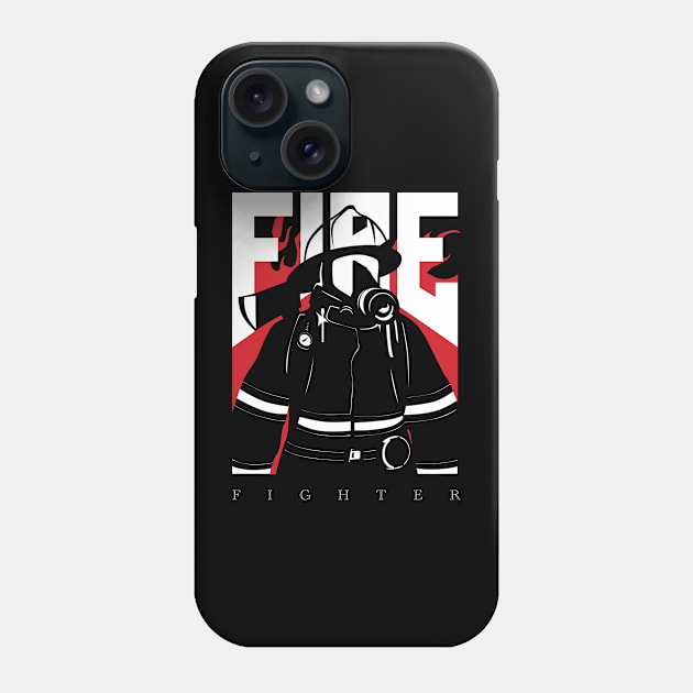 Fire Set No. 1 - Firefighter Phone Case by The Fire Place