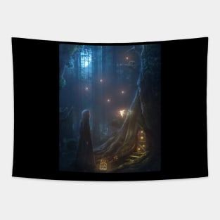 Fairy House Tapestry