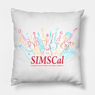 SIMSCal Instruments & Tools Multi-Colored Logo Pillow