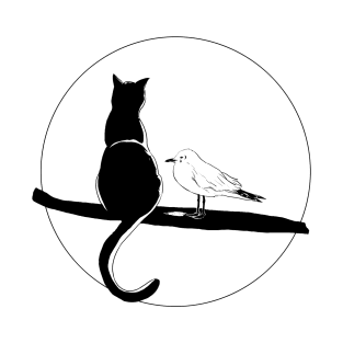 The Story of A Seagull and The Cat Who Taught Her To Fly T-Shirt