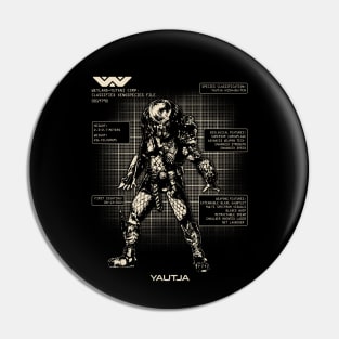 YAUTJA PREDATOR - Alien files Pin