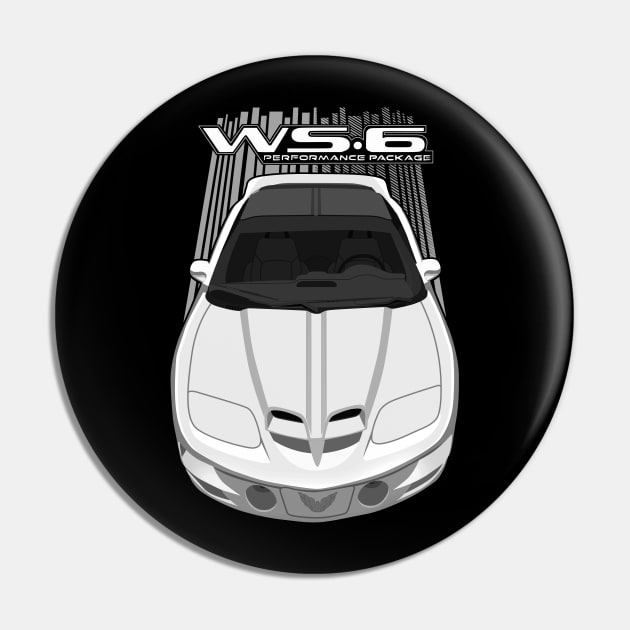 Pontiac Trans Am WS6 4thgen - White Pin by V8social