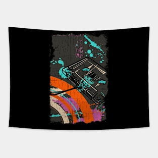 Retro Tape Tapestry