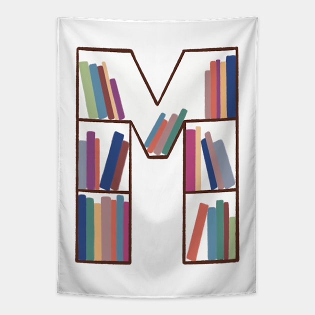 M Bookcase Tapestry by SRSigs